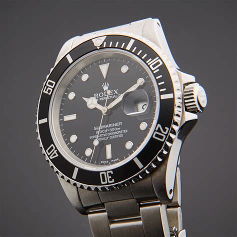 preowned rolex submariner 16610